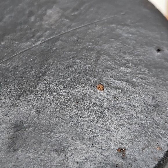 Set Of Primitive Rustic Small black Canisters Salt Cellar Spice Jar Earthy - Picture 9 of 9